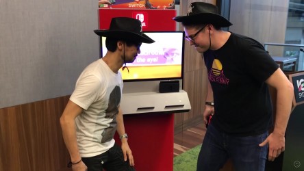 Image d'illustration pour l'article : 1-2-Switch : Hideo Kojima VS Greg Miller, que le meilleur gagne !