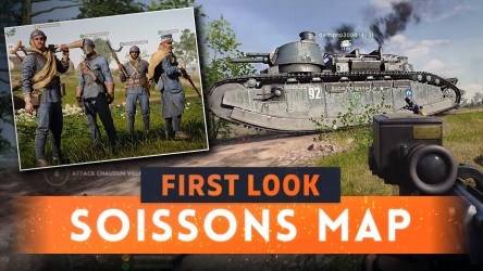 Image d'illustration pour l'article : Battlefield 1 They Shall Not Pass : Soissons, Tank Behemoth et l'armée française