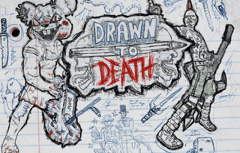 Image d\'illustration pour l\'article : Le TPS loufoque Drawn to Death a enfin une date de sortie