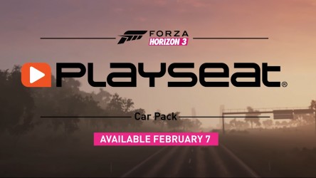 Image d'illustration pour l'article : Forza Horizon 3 : Le Playseat Car Pack disponible