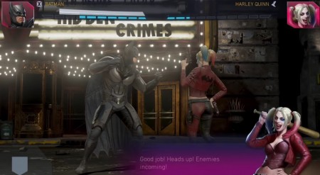 Image d'illustration pour l'article : Injustice 2 : La version mobile confirmée en gameplay ainsi que Cyborg et Scarecrow
