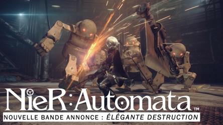 Image d'illustration pour l'article : NieR: Automata s'offre une bande-annonce élégante et riche en destruction