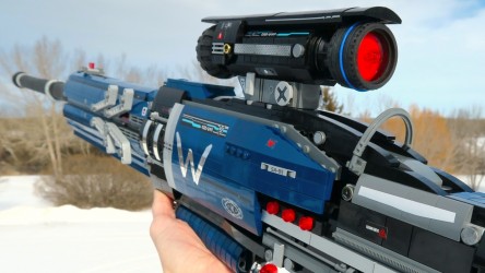 Image d'illustration pour l'article : Overwatch : Le Sniper de Fatale reproduit en LEGO !