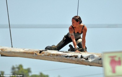 Image d'illustration pour l'article : Tomb Raider le Film : Premières images de Alicia Vikander en Lara Croft