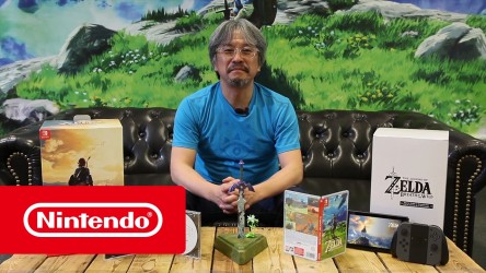 Image d'illustration pour l'article : The Legend of Zelda: Breath of the Wild : L'édition collector déballée par Eiji Aonuma