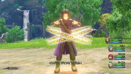 Image d'illustration pour l'article : Dragon Quest XI détaille ses combats en images