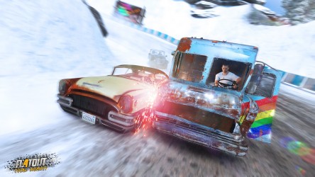 Image d'illustration pour l'article : Flatout 4 : Total Insanity : Une nouvelle vidéo de gameplay dévoilée avant sa sortie prochaine