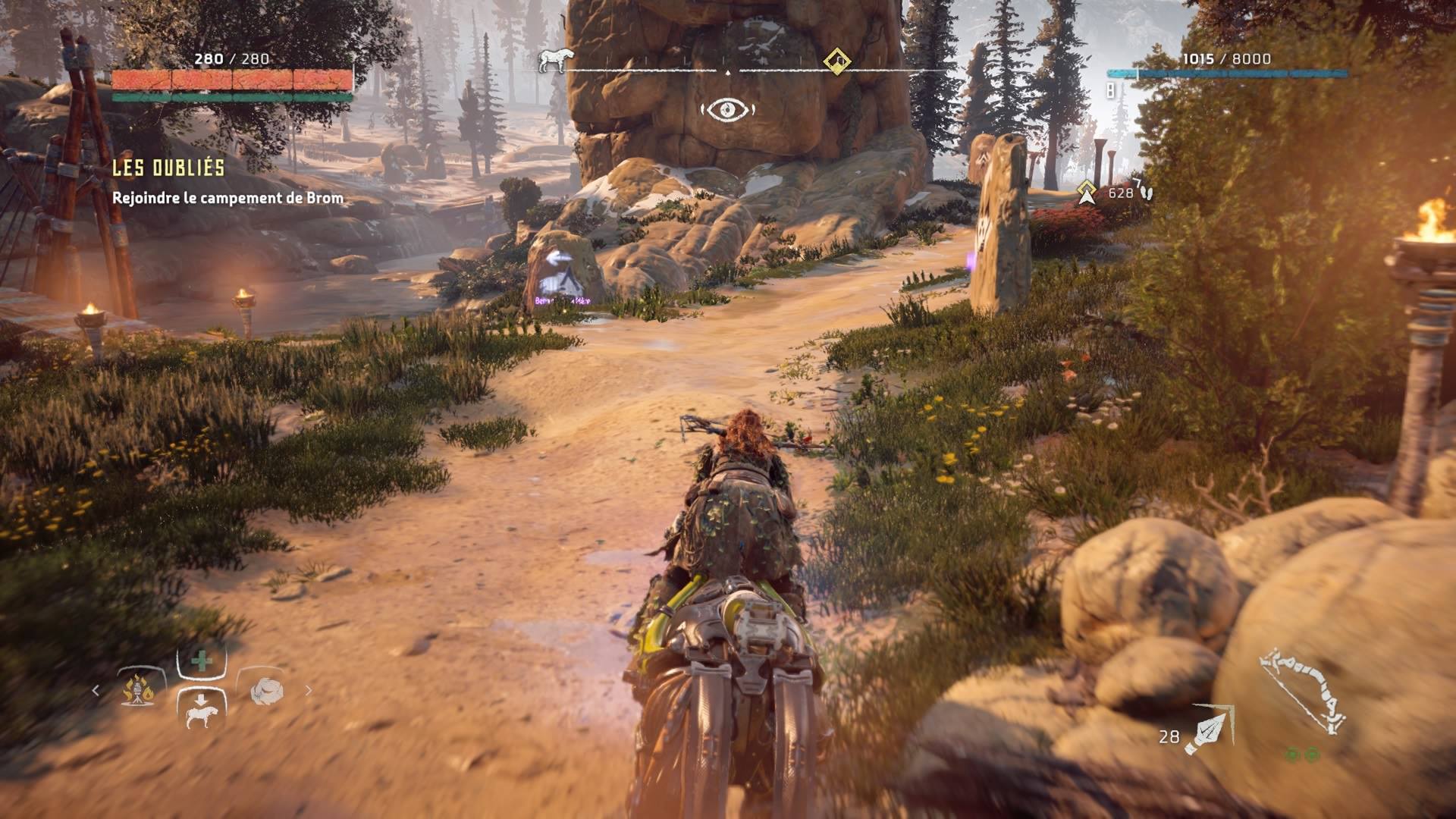 horizon zero dawn screenshot gameplay