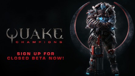 Image d'illustration pour l'article : Quake Champions : La bêta fermée ouvre ses inscriptions en vidéo