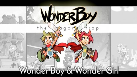 Image d'illustration pour l'article : Wonder Boy : The Dragon’s Trap : Wonder Boy mais pas que... Wonder Girl est annoncée