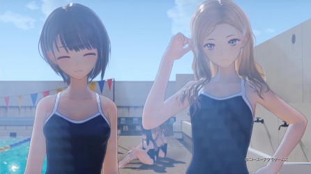 Image d'illustration pour l'article : Blue Reflection : Une jolie blonde vient vous voir