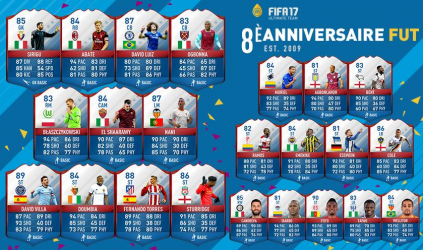 Image d'illustration pour l'article : FIFA 17 : FIFA Ultimate Team fête son 8ème anniversaire !