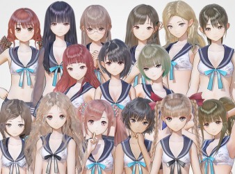 Image d'illustration pour l'article : Blue Reflection : Le premier DLC vous montre les filles en bikini