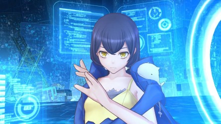 Image d'illustration pour l'article : Digimon Story Cyber Sleuth Hacker’s Memory : Images et deux filles présentées