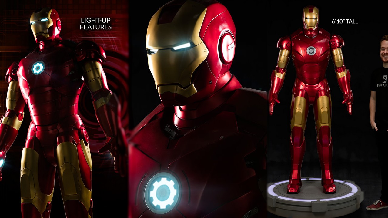 Iron Man Mark III : Une figurine taille réelle pour l'homme de fer