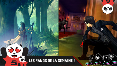 Image d'illustration pour l'article : TEST : Les meilleurs rangs de la semaine - Persona 5, Faeria, Has-Been Heroes...