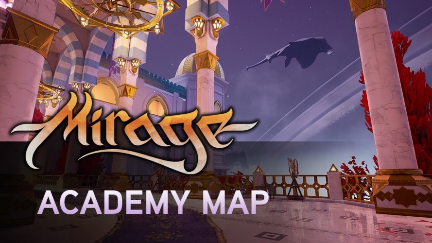 Image d\'illustration pour l\'article : Mirage: Arcane Warfare : Découverte d’une carte très académique