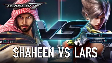 Image d'illustration pour l'article : Tekken 7 : Video de gameplay opposant Shaheen à Lars