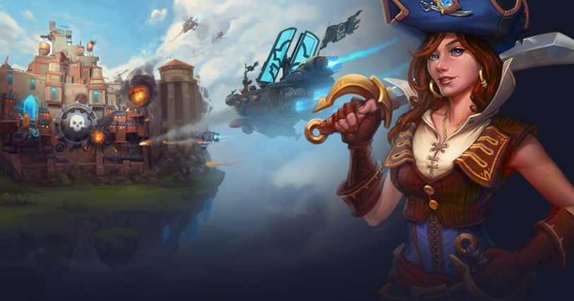 Image d\'illustration pour l\'article : Cloud Pirates : Date de sortie officielle et détails pour la MAJ Stronghold
