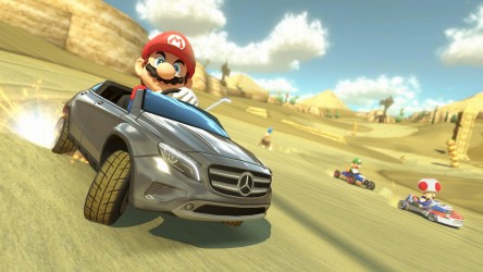Image d'illustration pour l'article : Mario Kart 8 Deluxe : la Mercedes GLA 180 présente, comment la débloquer ?
