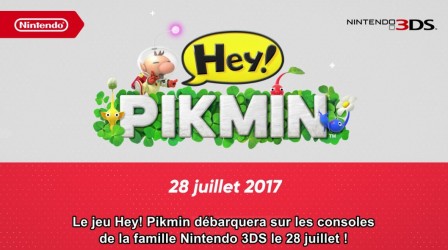Image d'illustration pour l'article : Une date de sortie pour Hey! Pikmin sur 3DS