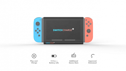 Image d'illustration pour l'article : SwitchCharge : Une batterie externe pour la Switch avec douze heures d'autonomie