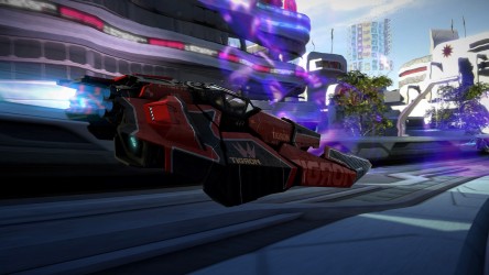 Image d'illustration pour l'article : WipEout Omega Collection dévoile un nouveau véhicule, le Tigron K-VSR