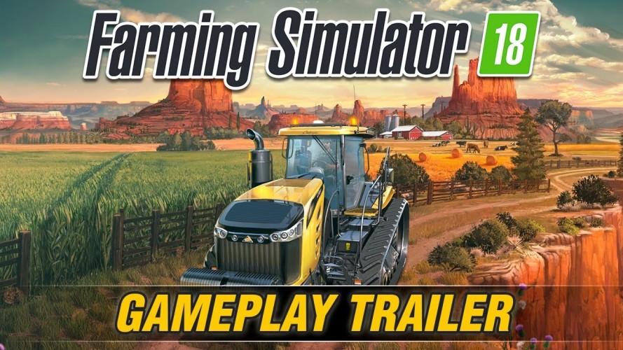 Image d\'illustration pour l\'article : Farming Simulator 18 sur Nintendo 3DS/PS Vita, un gameplay le dévoile