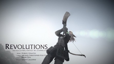 Image d'illustration pour l'article : Final Fantasy XIV: Stormblood : La chanson Revolutions par Nobuo Uematsu et vidéos