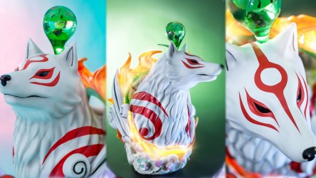 Image d'illustration pour l'article : First 4 Figures annonce une figurine du buste taille réelle d'Amaterasu d'Okami