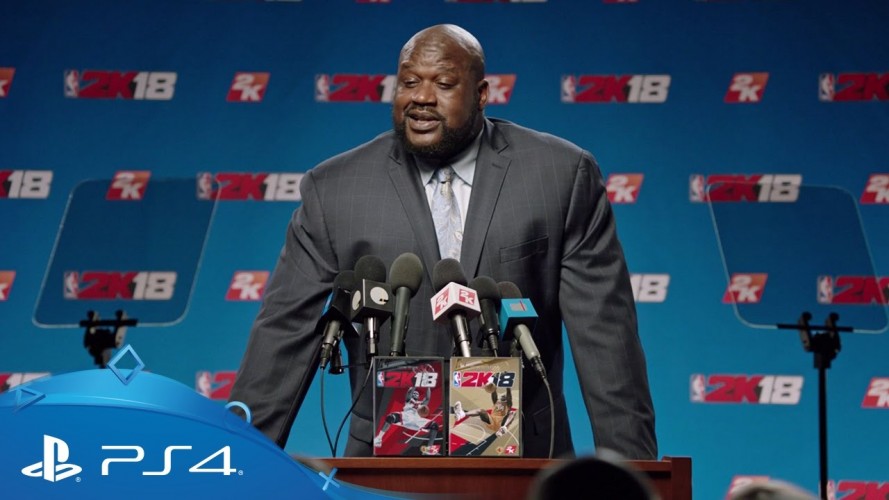 Image d\'illustration pour l\'article : NBA 2K18 : Tout savoir sur les « Legend Edition » du jeu avec Shaquille O’Neal