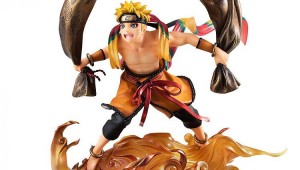 Naruto shippuden figurines g. E. M remix sasuke raijin naruto fujin 5 6