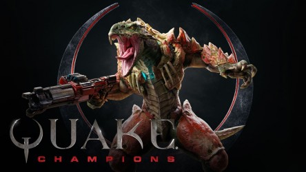 Image d'illustration pour l'article : Quake Champions présente Sorlag, sa chasseresse reptilienne