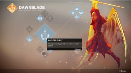 Image d'illustration pour l'article : Destiny 2 : Tous les talents de la nouvelle doctrine Arcaniste Dawnblade