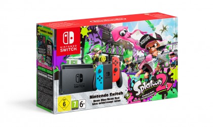 Image d'illustration pour l'article : Le Bundle Splatoon 2 avec la Switch annoncé et disponible en précommande