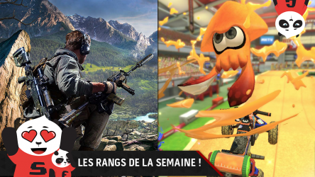 Image d'illustration pour l'article : TEST : Les meilleurs rangs de la semaine – Mario Kart 8 Deluxe, Sniper Ghost...