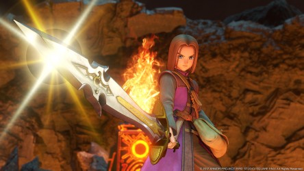 Image d'illustration pour l'article : Dragon Quest XI : Un patch PS4 Pro prévu pour apporter le 4K