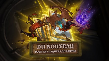 Image d'illustration pour l'article : Hearthstone : Le loot des packs de cartes a droit à du changement
