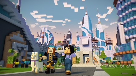 Image d'illustration pour l'article : Minecraft: Story Mode confirme sa saison 2 pour le 11 juillet