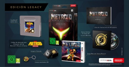 Image d'illustration pour l'article : Metroid: Samus Returns : L'édition spéciale pour l'Europe aurait un visuel