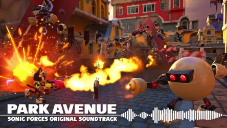 Image d'illustration pour l'article : Sonic Forces fait écouter son ambiance musicale sur le stage Park Avenue