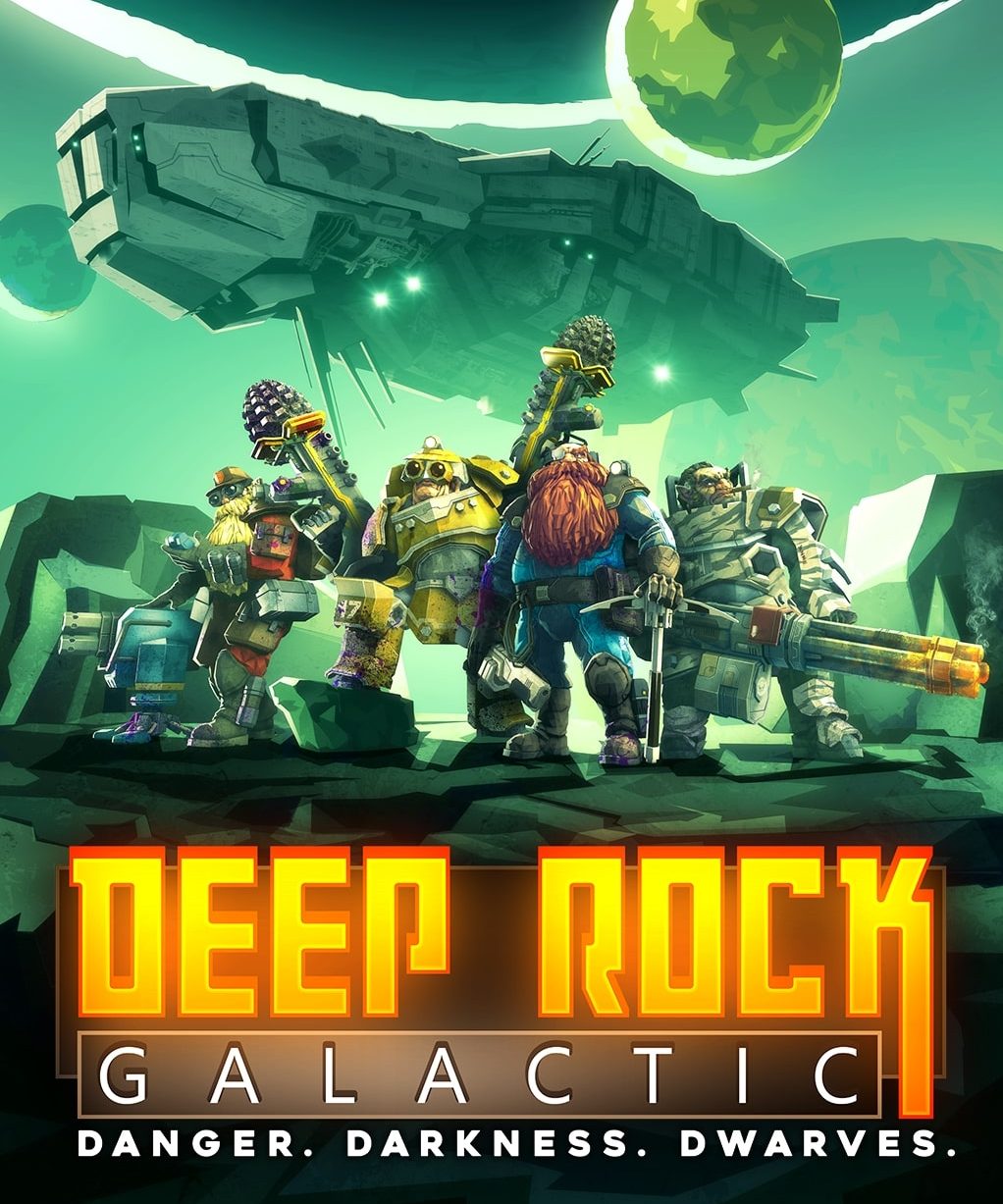 Deep Rock Galactic jaquette