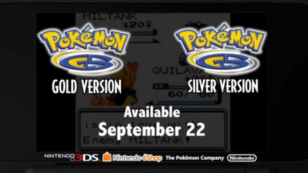 Image d'illustration pour l'article : Pokemon Or et Argent sortiront sur console virtuelle de la 3DS le 22 septembre