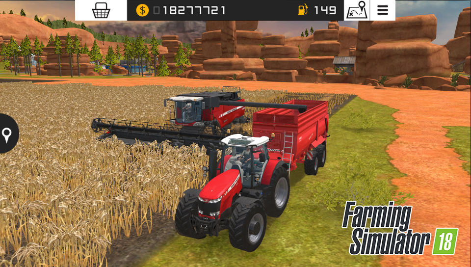 Test farming simulator 18 - la ferme portable (1)