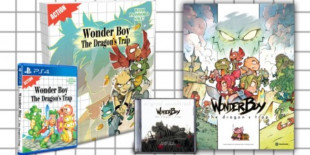 Image d'illustration pour l'article : Wonder Boy: The Dragon's Trap dévoile son collector exclusif à la PS4