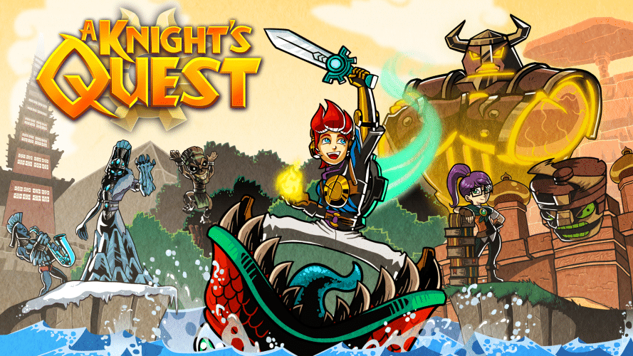 Image d\'illustration pour l\'article : A Knight’s Quest : le Zelda-like sortira bientôt sur PC et consoles