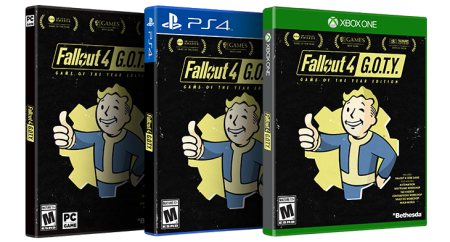 Image d'illustration pour l'article : Une édition Game of the Year pour Fallout 4
