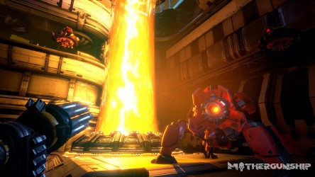 Image d'illustration pour l'article : Gamescom 2017 : On a joué à Mothergunship, un shooter spatial décomplexé
