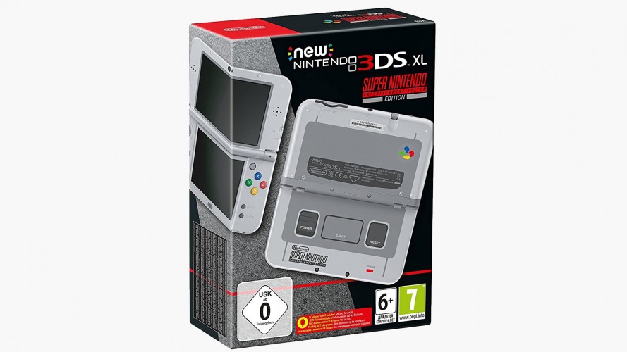 La New Nintendo 3DS XL SNES Edition disponible en précommande