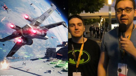 Image d'illustration pour l'article : Gamescom 2017 : On a joué à Star Wars Battlefront II et aux batailles spatiales, nos impressions